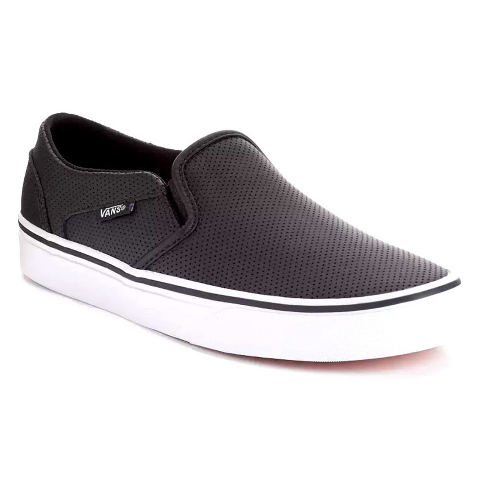 Vans® Asher Women's Perforated Slip-On Shoes Size 8